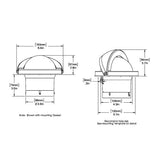 Ritchie FN201W Navigator Compass  Flush Mount  White