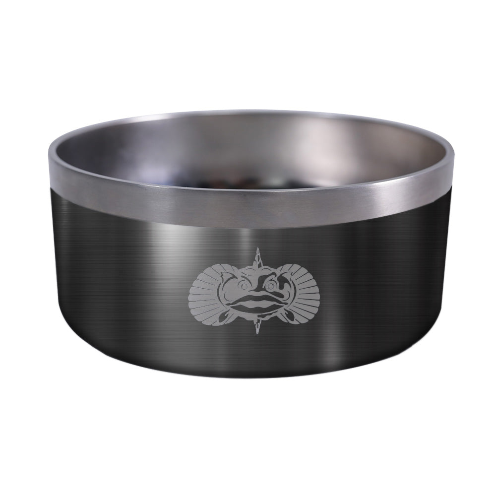 Toadfish NonTipping Dog Bowl  Graphite