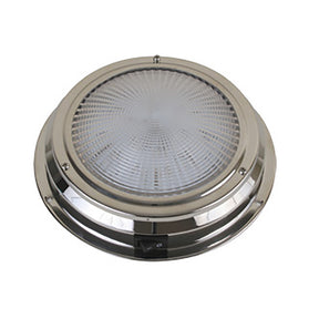 Scandvik LED Dome Light  Traditional  Stainless Steel  55  12V