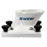 Seaview Removable Base fPedestal Mounts w7x7 Base Plate  White PMRB7