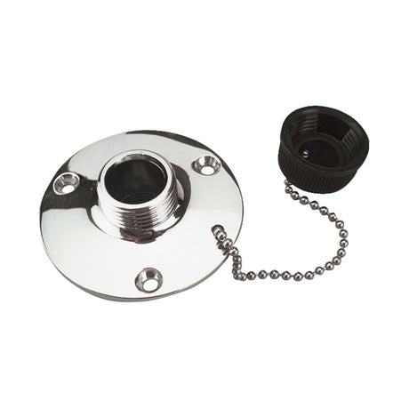 SeaDog Washdown Water Outlet  Chrome Plated Brass
