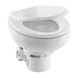 Dometic MasterFlush MF 7120  White  Electric Macerating Toilet wOrbit Base  Slow Close Seat  Freshwater  12V