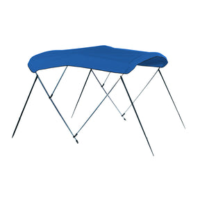 Carver 3 Bow 4681U Bimini Top with Boot  Pacific Blue Acrylic A4681UB04
