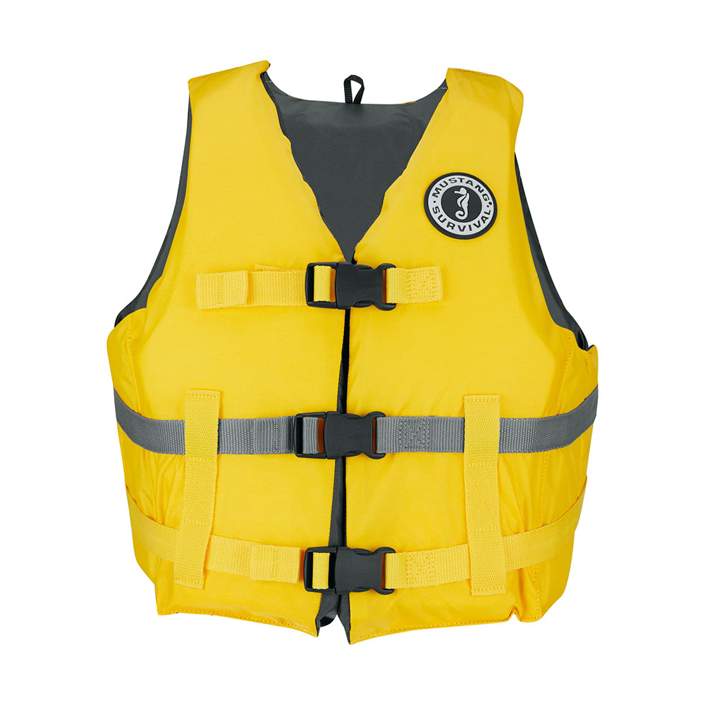 Mustang Livery Foam Vest  XLXXL  Yellow
