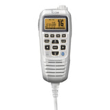Icom HM195 CommandMic IV wYellow BlackLit LCD  Super White
