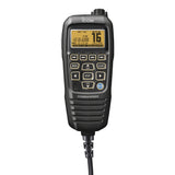 Icom HM195 CommandMic IV wYellow BlackLit LCD  Black
