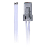 Fusion Subwoofer Flying Lead wWaterResistant TwoWay Connector