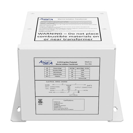 ASEA Power Systems 36 kVA Isolation Transformer