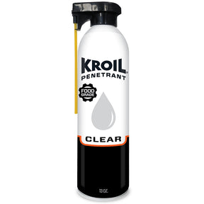 Kroil Clear Food Grade Penetrating Oil  Aerosol  13oz Can wSprayTech