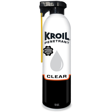 Kroil Clear Food Grade Penetrating Oil  Aerosol  13oz Can wSprayTech