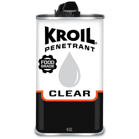 Kroil Clear Food Grade Penetrating Oil  Drip  8oz Can