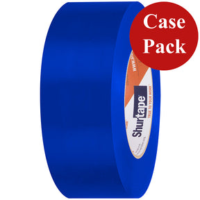 Shurtape UVResistant Marine Heat Shrink Tape  48MM x 55M Roll  Straight Edge Blue Case of 24 Rolls