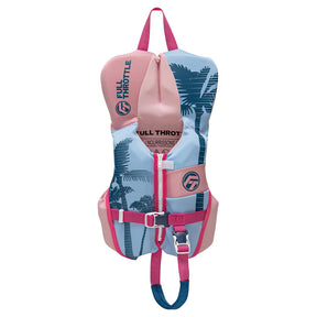Full Throttle Infant RapidDry FlexBack Life Jacket  Pink