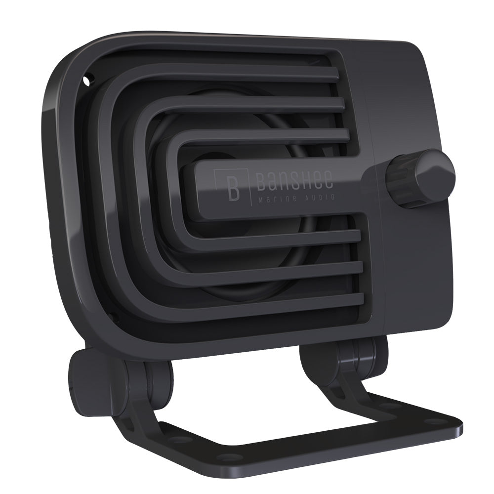 Banshee Marine Active External VHF Speaker  Black