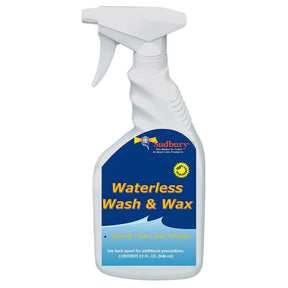 Sudbury Waterless Wash  Wax  32oz Spray Bottle