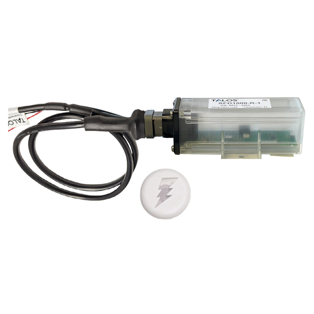 TALOS Remote Housing Lightning Detection System w10 Cable  White Round Indicator wTranslucent Housing