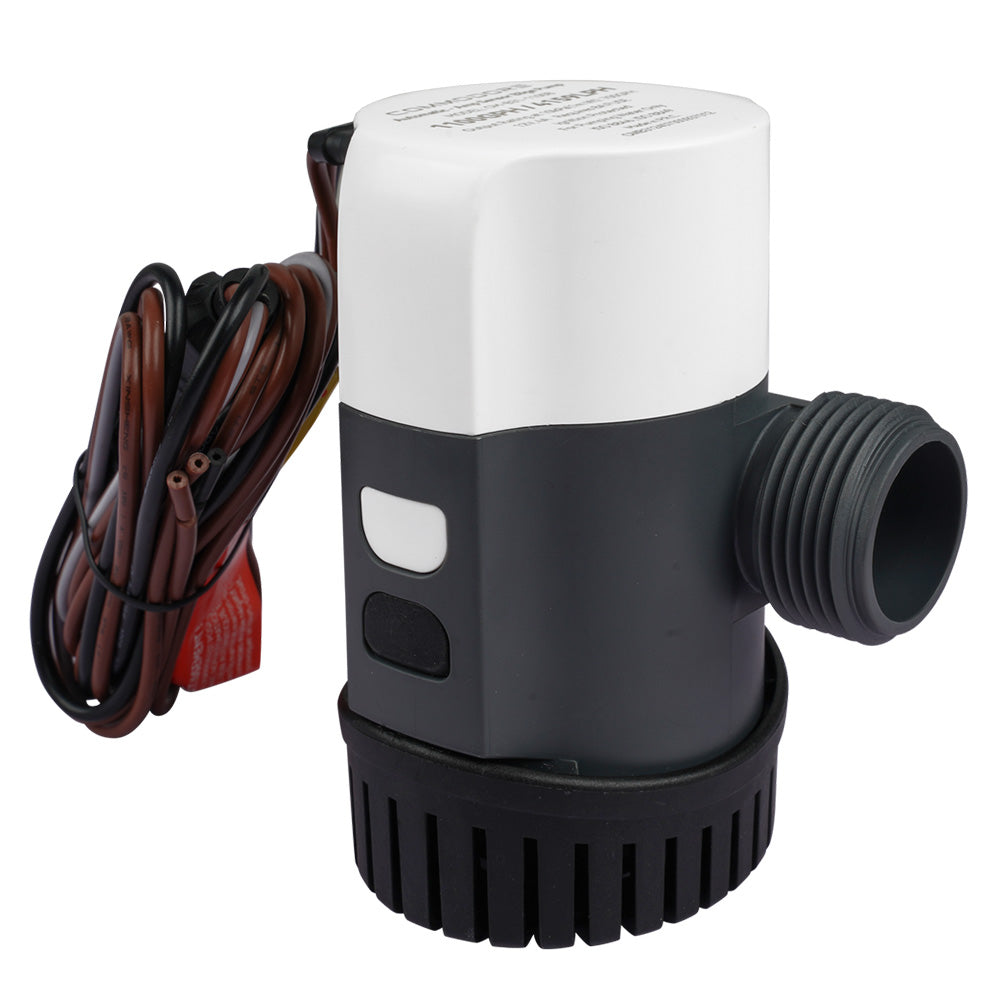 Commodore 1100 GPH NonAutomatic Bilge Pump  12V
