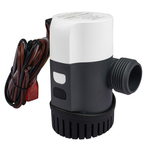Commodore 1100 GPH NonAutomatic Bilge Pump  12V