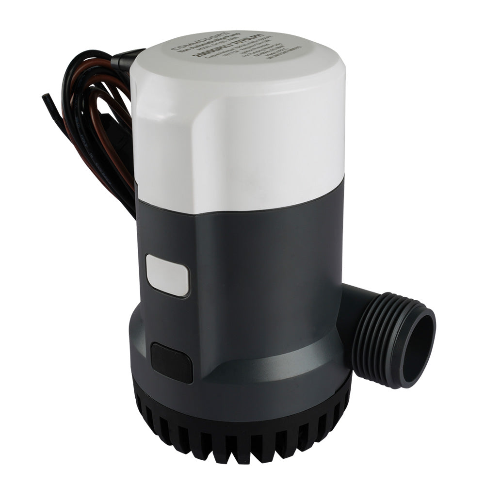 Commodore 2000 GPH NonAutomatic Bilge Pump  12V