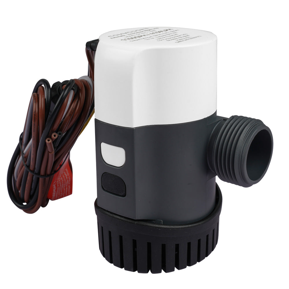Commodore 1100 GPH Automatic AMP Sensor Bilge Pump  12V