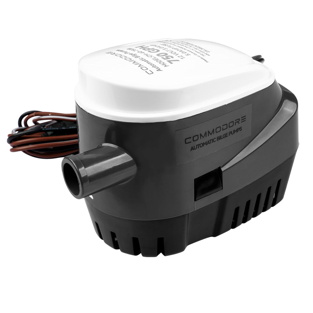 Commodore 750 GPH 60 Series Automatic Bilge Pump  12V