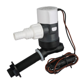 Commodore 1100 GPH Angled Livewell Pump  12V
