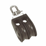 Barton Size 1 30mm Plain Bearing Pulley Block Double wSwivel