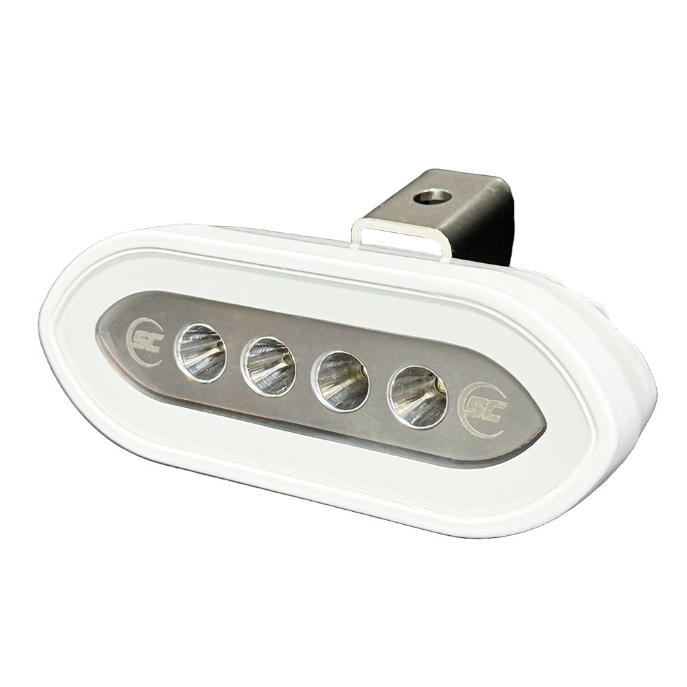 ShadowCaster Bracket Mount Spreader Light  White Housing  White