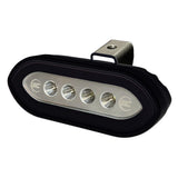 ShadowCaster Bracket Mount Spreader Light  Black Housing  White