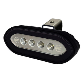ShadowCaster Bracket Mount Spreader Light  Black Housing  White
