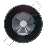 Lumitec Illusion Flush Mount LED Down Light  Spectrum RGBW  Cool White  Black Housing
