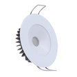 Lumitec Illusion Flush Mount LED Down Light  Warm White  Dimming  White Housing