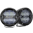 RIGID Industries 360Series 4 LED SAE Fog Beam  White  Set of 2
