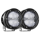 RIGID Industries 360Series RGBW 4 Offroad Lamp Diffused Beam wRGBW Backlight Pods  Set of 2