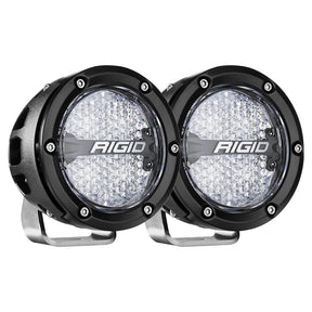 RIGID Industries 360Series RGBW 4 Offroad Lamp Diffused Beam wRGBW Backlight Pods  Set of 2
