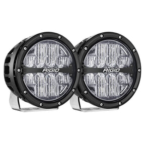 RIGID Industries 360Series RGBW 6 Offroad Lamp Drive Beam wRGBW Backlight Pods  Set of 2