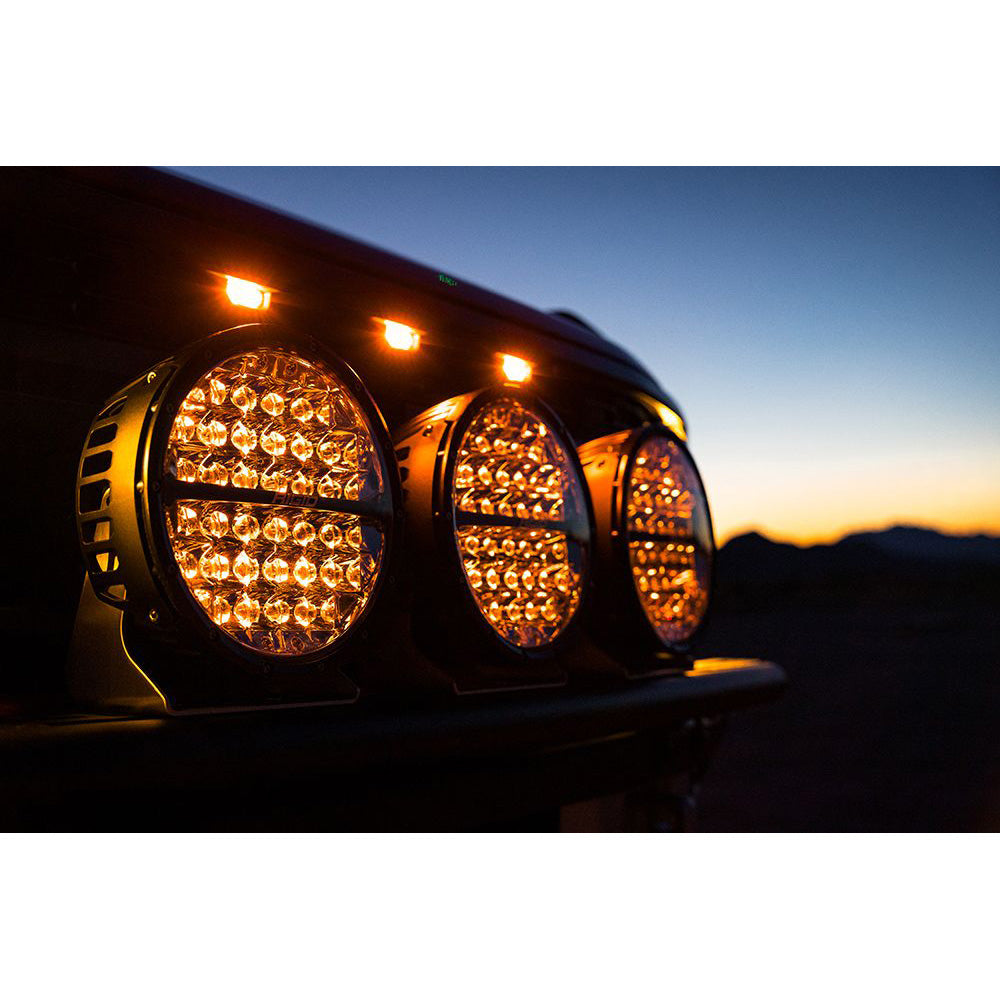 RIGID Industries 360Series RGBW 9 Offroad Lamp Spot Beam wRGBW Backlight Pods  Single