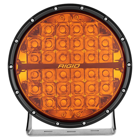 RIGID Industries 360Series Amber Pro 9 Offroad Spot Beam wAmber Backlight Pod  Single