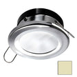 i2Systems Apeiron 45W Spring Mount Light Round  Warm White  Brushed Nickel Finish