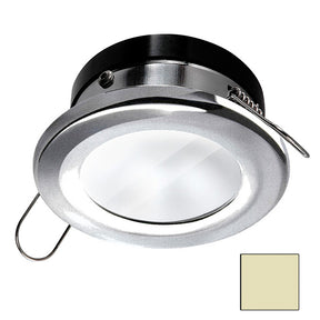 i2Systems Apeiron 45W Spring Mount Light Round  Warm White  Brushed Nickel Finish