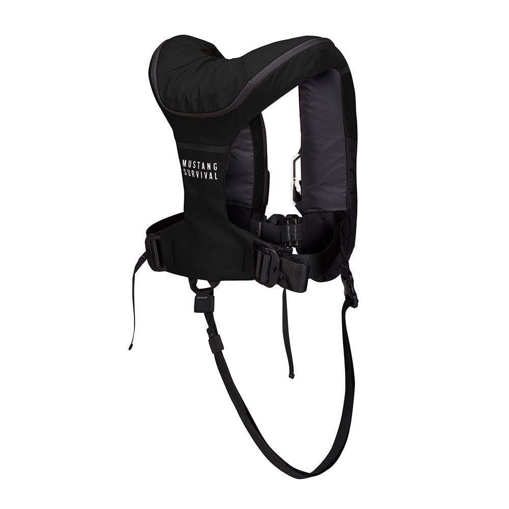Mustang Atlas 190 DLX Open Ocean Inflatable PFD  Black