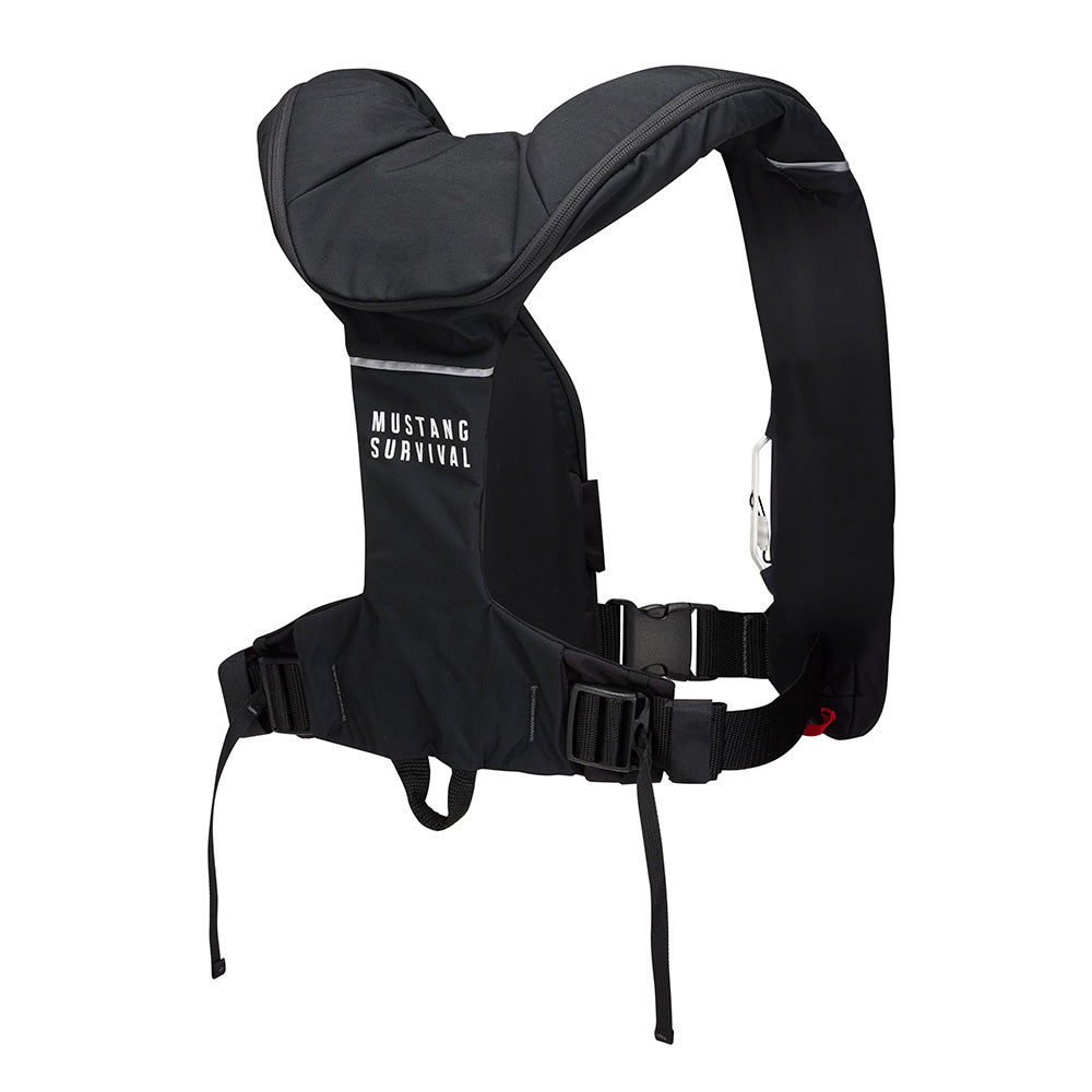 Mustang Elite 190 Offshore Inflatable PFD  Black