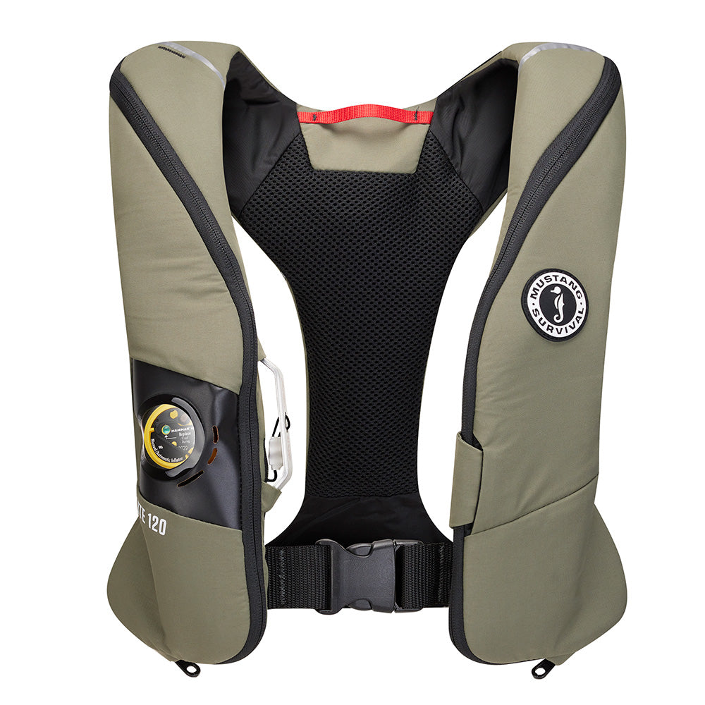 Mustang Elite 120 Coastal Inflatable PFD  Everglade Green