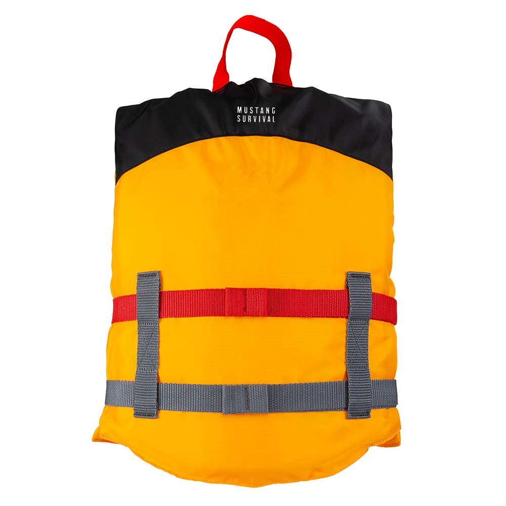 Mustang Youth Livery Foam Vest  MangoBlack