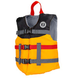 Mustang Youth Livery Foam Vest  MangoBlack