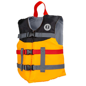 Mustang Youth Livery Foam Vest  MangoBlack