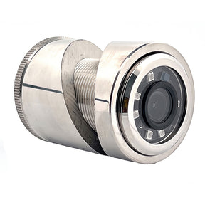 Iris 3MP Compact 316L Stainless Steel ThruHullPanel IP Camera  36mm Lens