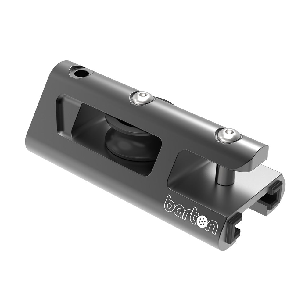 Barton 32mm End Stop  Becket Genoa Car Track  Black