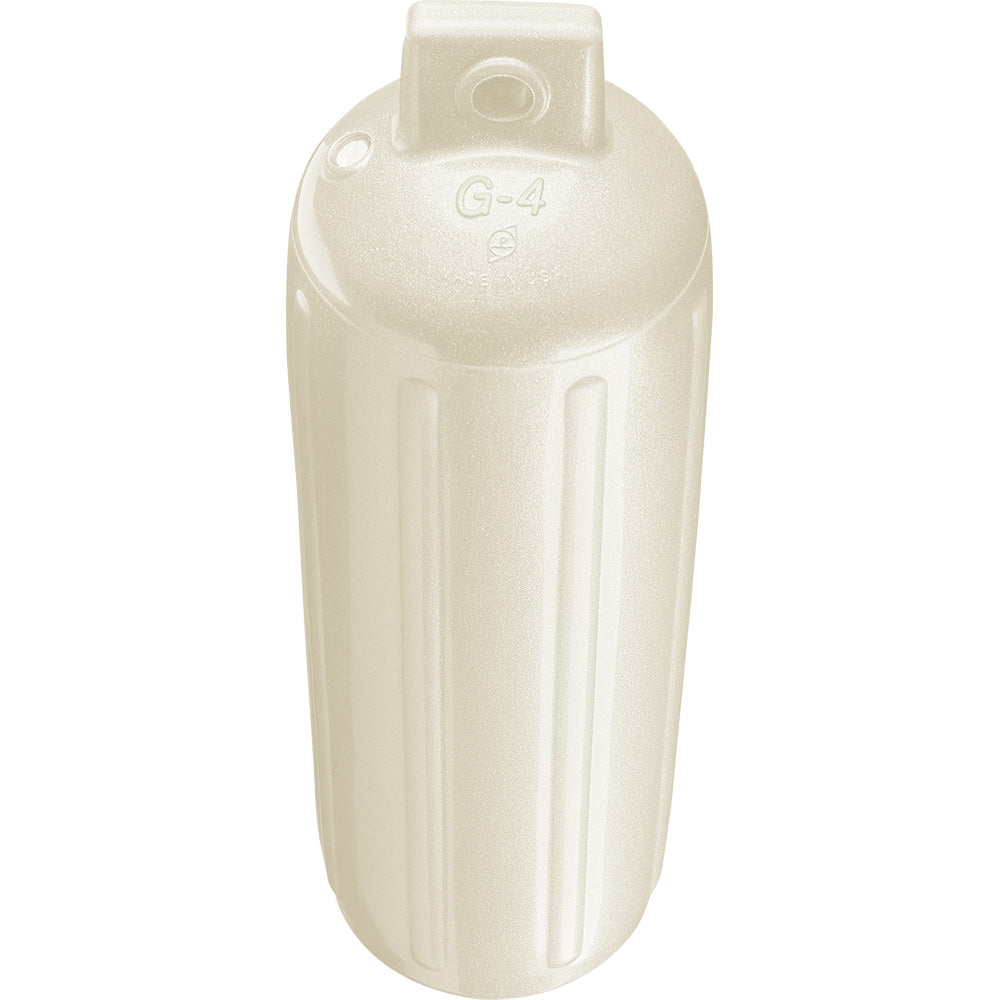 Polyform G4 Twin Eye Fender 65 x 22  Metallic White