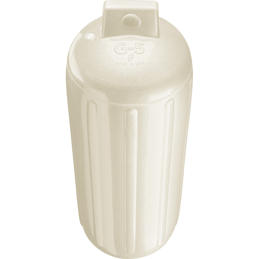 Polyform G5 Twin Eye Fender 88 x 268  Metallic White